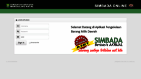 What Aset.madina.go.id website looked like in 2020 (3 years ago)