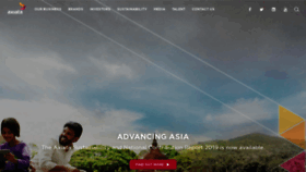 What Axiata.com website looked like in 2020 (3 years ago)