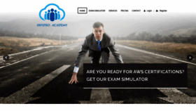 What Awspro.academy website looked like in 2020 (6 years ago)