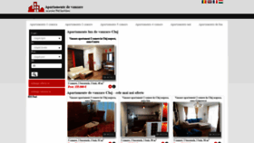 What Apartamentedevanzarecluj.ro website looked like in 2020 (3 years ago)