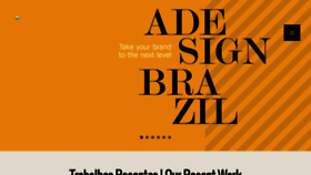 What Adesignbrasil.com.br website looked like in 2020 (3 years ago)