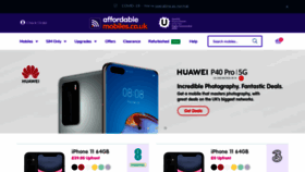 What Affordablemobiles.co.uk website looked like in 2020 (5 years ago)