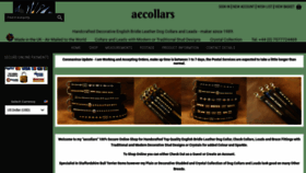 What Aecollars.co.uk website looked like in 2020 (3 years ago)