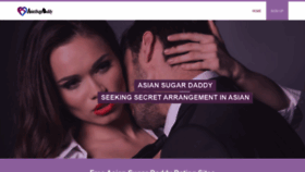 What Asiansugardaddy.com website looked like in 2020 (3 years ago)