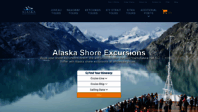 What Alaska-shoreexcursions.com website looked like in 2020 (3 years ago)