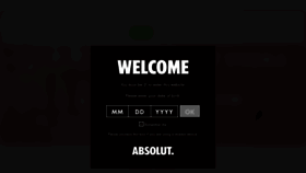 What Absolutwodka.pl website looked like in 2020 (3 years ago)