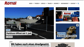 What Anzeigervomrottal.ch website looked like in 2020 (3 years ago)