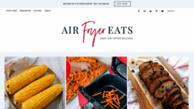 What Airfryereats.com website looked like in 2020 (3 years ago)