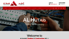 What Alhutaibqa.com website looked like in 2020 (4 years ago)