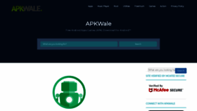 What Apkwale.com website looked like in 2020 (3 years ago)