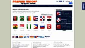 What Au.prepaidunion.com website looked like in 2020 (3 years ago)