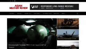 What Asianmilitaryreview.com website looked like in 2020 (3 years ago)