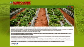 What Agripolyane.com website looked like in 2020 (3 years ago)