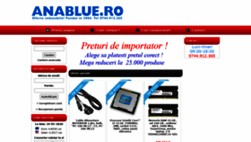 What Anablue.ro website looked like in 2020 (3 years ago)
