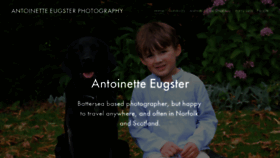 What Antoinetteeugster.com website looked like in 2020 (3 years ago)