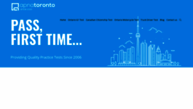 What Apnatoronto.com website looked like in 2020 (3 years ago)