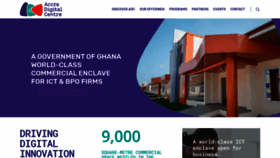 What Adc.gov.gh website looked like in 2020 (3 years ago)