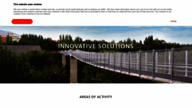 What Acciona-construccion.com website looked like in 2020 (3 years ago)
