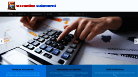 What Accountingassignment.net website looked like in 2020 (3 years ago)