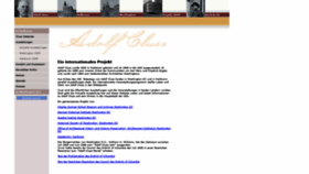 What Adolf-cluss.org website looked like in 2020 (3 years ago)