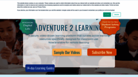 What Adventuretofitness.com website looked like in 2020 (3 years ago)