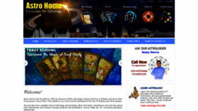 What Astrohome.in website looked like in 2020 (3 years ago)
