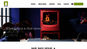 What Aradastoves.com website looked like in 2020 (3 years ago)