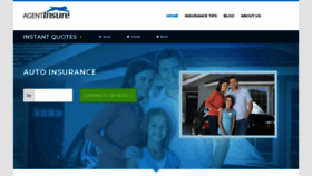 What Agentinsure.com website looked like in 2020 (3 years ago)