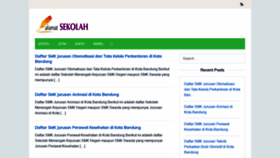 What Alamatsekolah.com website looked like in 2020 (3 years ago)