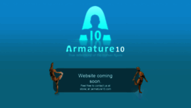 What Armature10.com website looked like in 2020 (3 years ago)