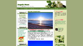 What Angelicmoon.net website looked like in 2020 (3 years ago)
