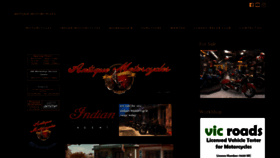 What Antiquemotorcycle.com.au website looked like in 2020 (3 years ago)