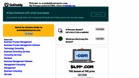 What Arandolphenterprise.com website looked like in 2020 (3 years ago)