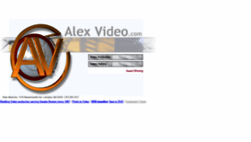 What Alexvideo.com website looked like in 2020 (3 years ago)