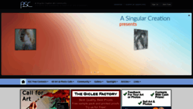 What Asingularcreation.com website looked like in 2020 (3 years ago)
