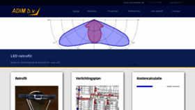What Adim.nl website looked like in 2020 (3 years ago)