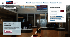 What Achievacu.com website looked like in 2020 (3 years ago)