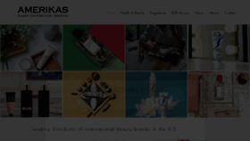 What Amerikas.com website looked like in 2020 (4 years ago)