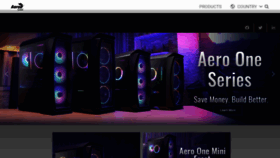What Aerocool.com.tw website looked like in 2020 (3 years ago)