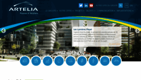 What Arteliagroup.com website looked like in 2020 (3 years ago)