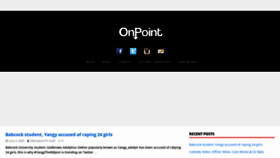 What Amonpointv.com website looked like in 2020 (3 years ago)