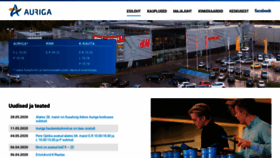 What Auriga.ee website looked like in 2020 (4 years ago)