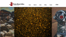 What Artistsalliancegallery.com website looked like in 2020 (3 years ago)