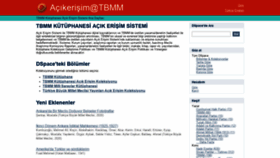 What Acikerisim.tbmm.gov.tr website looked like in 2020 (3 years ago)
