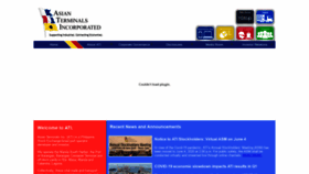 What Asianterminals.com.ph website looked like in 2020 (3 years ago)