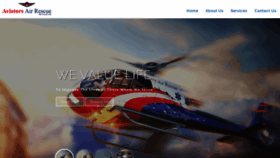What Airrescue.in website looked like in 2020 (3 years ago)