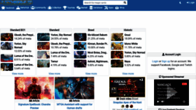 What Aetherhub.com website looked like in 2020 (3 years ago)