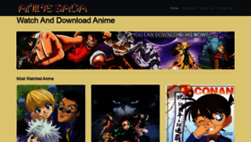 What Animesa.ga website looked like in 2020 (3 years ago)