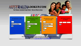 What Australialookup.com website looked like in 2020 (3 years ago)
