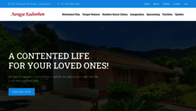 What Aarogyakudumbam.org website looked like in 2020 (3 years ago)